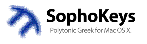 SophoKeys: Polytonic Greek for Mac OS X